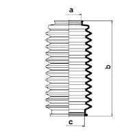 Пыльник рулевой рейки