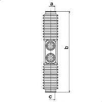 Пильник кермової рейки