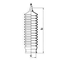 Пильник кермової рейки