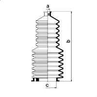 Пильник кермової рейки