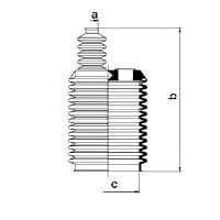 Пильник кермової рейки