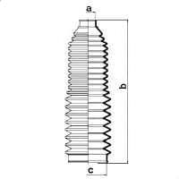 Пыльник рулевой рейки