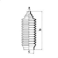 Пыльник рулевой рейки