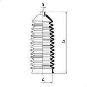 Пыльник рулевой рейки
