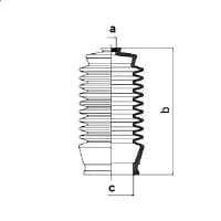 Пыльник рулевой рейки