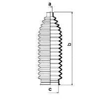 Пильник кермової рейки