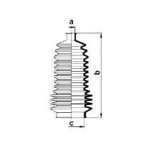 Пильник кермової рейки