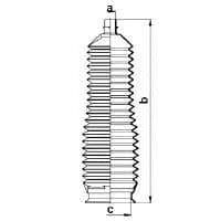 Пильник кермової рейки