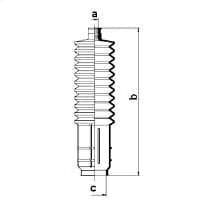 Пыльник рулевой рейки