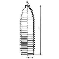 Пильник кермової рейки