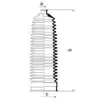 Пыльник рулевой рейки