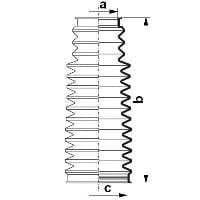 Пыльник рулевой рейки