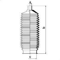 Пильник кермової рейки