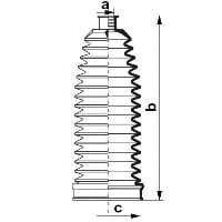 Пыльник рулевой рейки