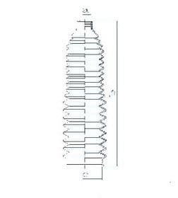 Пыльник рулевой рейки