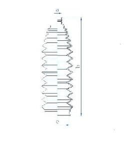 Пильник кермової рейки