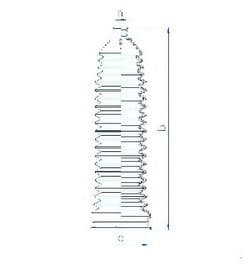 Пыльник рулевой рейки