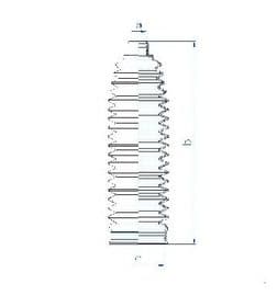 Пыльник рулевой рейки