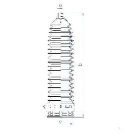 Пыльник рулевой рейки