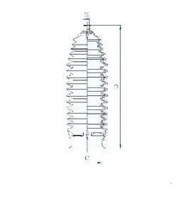 Пыльник рулевой рейки