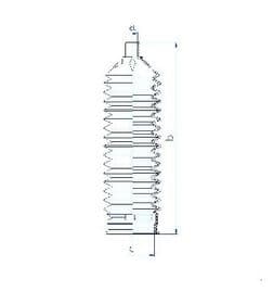 Пыльник рулевой рейки