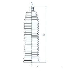 Пыльник рулевой рейки