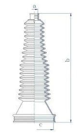 Пильник кермової рейки