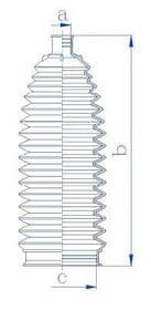 Пыльник рулевой рейки