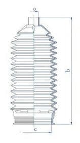 Пильник кермової рейки