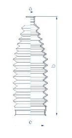Пыльник рулевой рейки Пыльник рулевой рейки