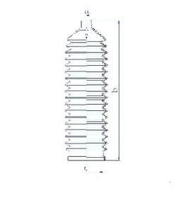 Пильник кермової рейки