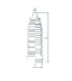 Пыльник рулевой рейки