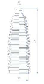 Пыльник рулевой рейки