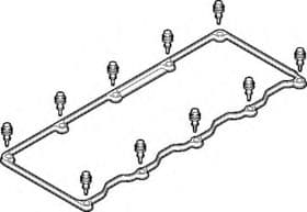 Комплект прокладок клапанной крышки