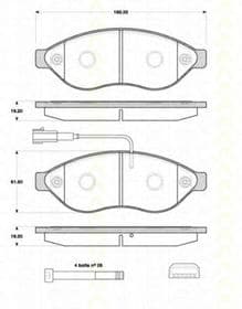 Тормозные колодки