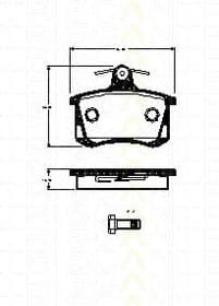 Гальмівні колодки Гальмівні колодки