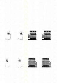 Компоненти дискових гальмівних колодок