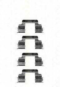 Комплектующие дисковых тормозных колодок