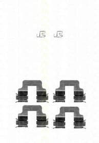 Компоненти дискових гальмівних колодок