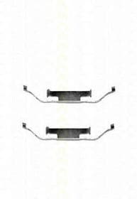 Комплектующие дисковых тормозных колодок Комплектующие дисковых тормозных колодок