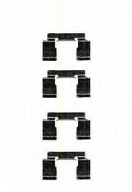 Комплектующие дисковых тормозных колодок