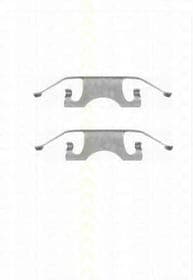 Компоненти дискових гальмівних колодок