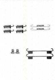 Монтажный комплект барабанных тормозных колодок