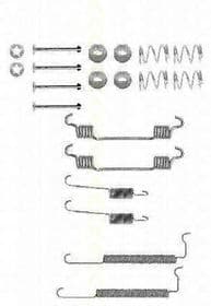Монтажный комплект барабанных тормозных колодок Монтажный комплект барабанных тормозных колодок