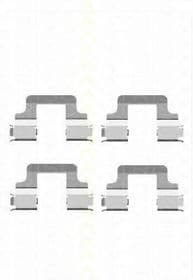 Компоненти дискових гальмівних колодок Компоненти дискових гальмівних колодок