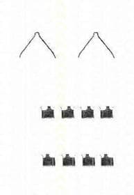 Комплектующие дисковых тормозных колодок