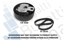 Комплект ремня ГРМ Bugatti bkcd0572