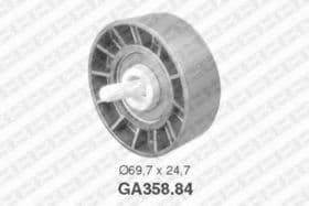 Натяжний ролик поліклинового ременя