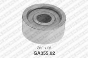 Обвідний ролик поліклинового ременя Обвідний ролик поліклинового ременя