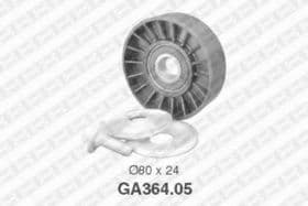 Обводной ролик поликлинового ремня